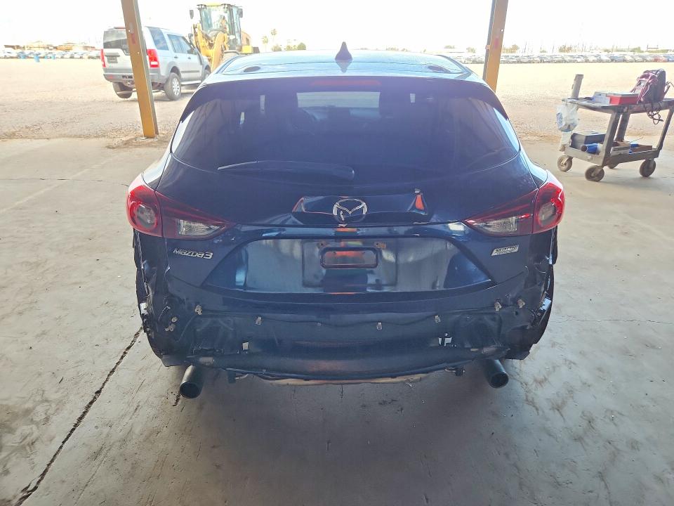 2015 Mazda 3 VIN JM1BM1M7XF1240508 COPART salvage auction — REAR END, Az - Cert Of Title - Salvage, sold $2,750 on 2026-07-27 (photo 6)
