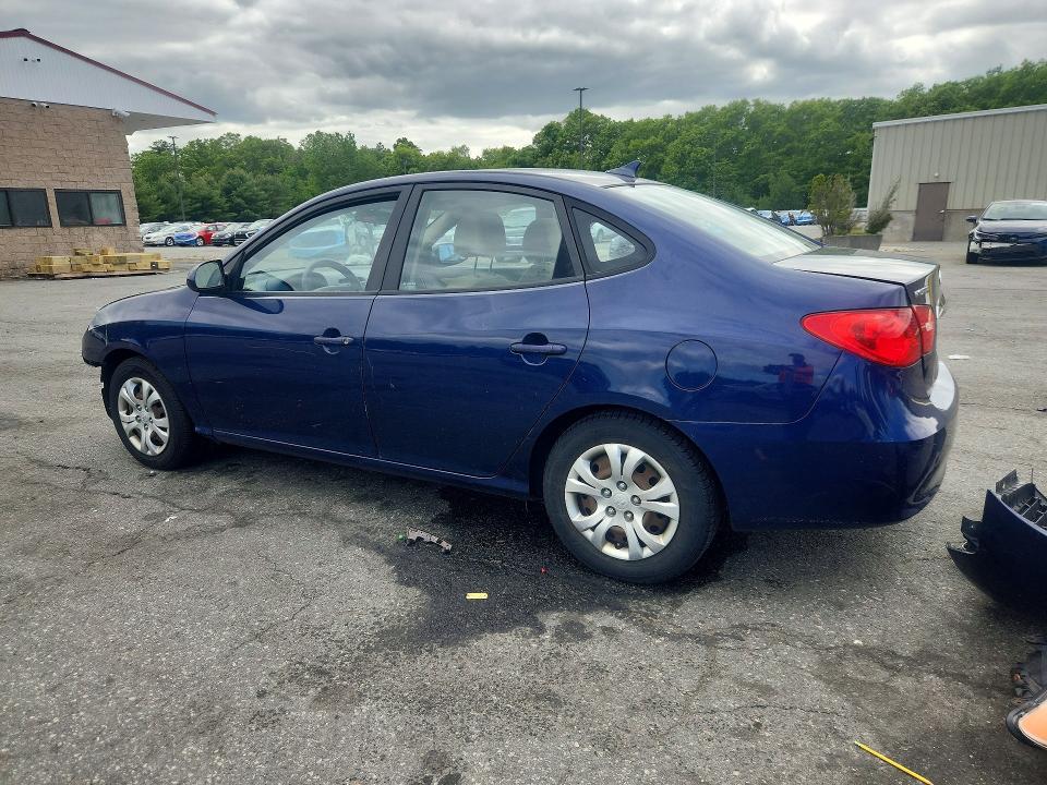 2010 Hyundai Elantra VIN KMHDU4AD3AU886657 COPART salvage auction — FRONT END, Ri - Salvage Certificate Of Title, sold $475 on 2026-07-09 (photo 2)
