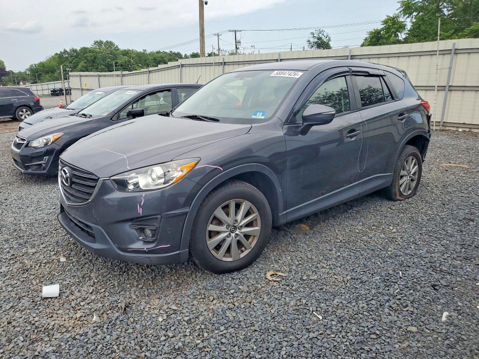 2016 Mazda Cx-5 VIN JM3KE4CY2G0743280 COPART salvage auction — REAR END, Nj - Cert Of Title-Salvage, sold $3,050 on 2026-07-07 (photo 1)