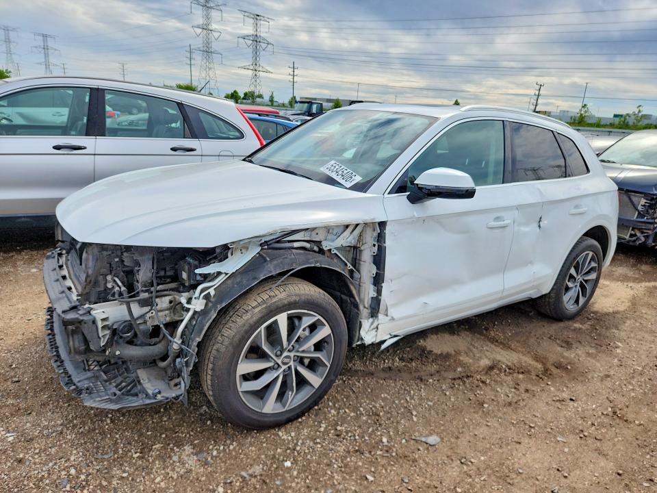 2021 Audi VIN WA1BAAFY0M2019421 COPART salvage auction — FRONT END, Il - Salvage Certificate, sold $250 on 2026-07-21 (photo 1)