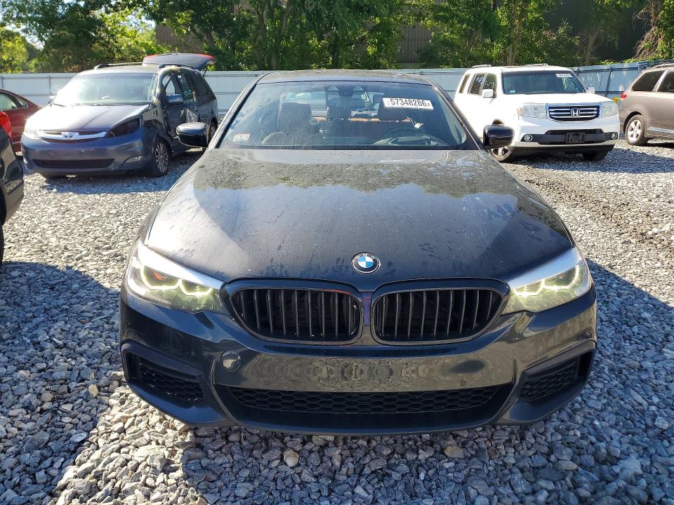 2019 BMW 5 series VIN WBAJE7C54KG892511 COPART salvage auction — BURN, MA - CERT OF TITLE-SALVAGE, sold $7,200 on 2026-07-02 (photo 5)
