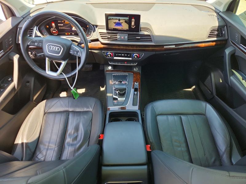 2018 Audi Q5 VIN WA1BNAFY3J2037668 COPART salvage auction — FRONT END, Tx - Salvage Vehicle Title, sold $9,700 on 2026-07-20 (photo 8)