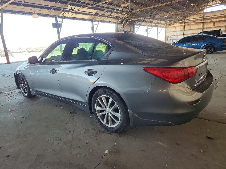 2017 Infiniti Q50 VIN JN1EV7AP0HM743924 COPART salvage auction — FRONT END, Az - Cert Of Title-Restored Salvage, sold $1,900 on 2026-07-06 (photo 2)