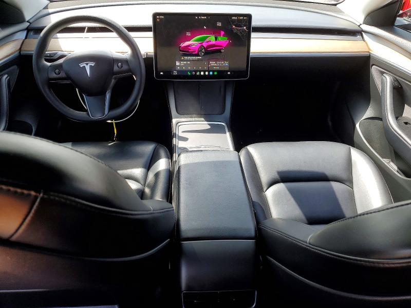 2022 Tesla Model 3 VIN 5YJ3E1EA5NF286149 COPART salvage auction — SIDE, Ca - Salvage Certificate, sold $6,000 on 2026-07-15 (photo 8)