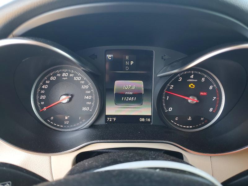 2018 Mercedes-benz Glc VIN WDC0G4KB9JV015743 COPART salvage auction — FRONT END, Nc - Salvage Certificate Of Title, sold $6,600 on 2026-07-22 (photo 9)