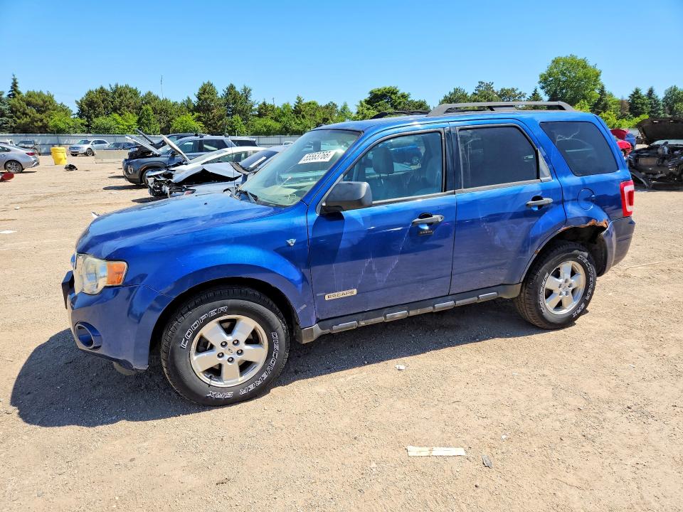 2008 Ford Escape VIN 1FMCU93108KB98214 COPART salvage auction — HAIL, Il - Salvage Certificate, sold $300 on 2026-07-09 (photo 1)