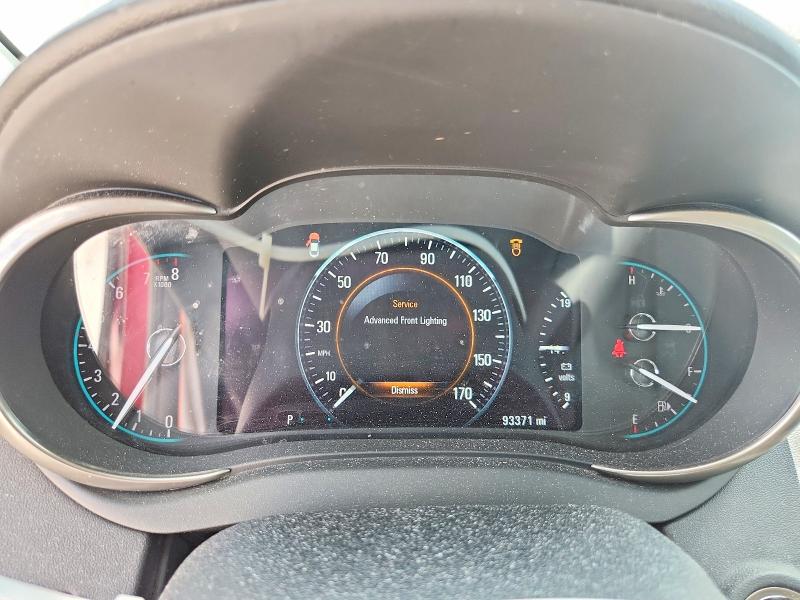 2016 Buick Lacrosse VIN 1G4GB5G37GF185978 COPART salvage auction — FRONT END, Tx - Salvage Vehicle Title, sold $1,300 on 2026-07-09 (photo 9)