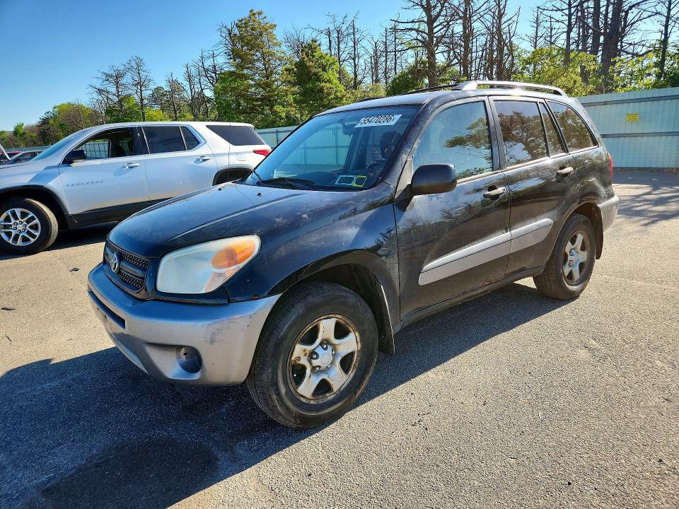 2005 Toyota Rav4 VIN JTEHD20V756042003 COPART salvage auction — REAR END, Ny - Certificate Of Title, sold $850 on 2026-07-13 (photo 1)