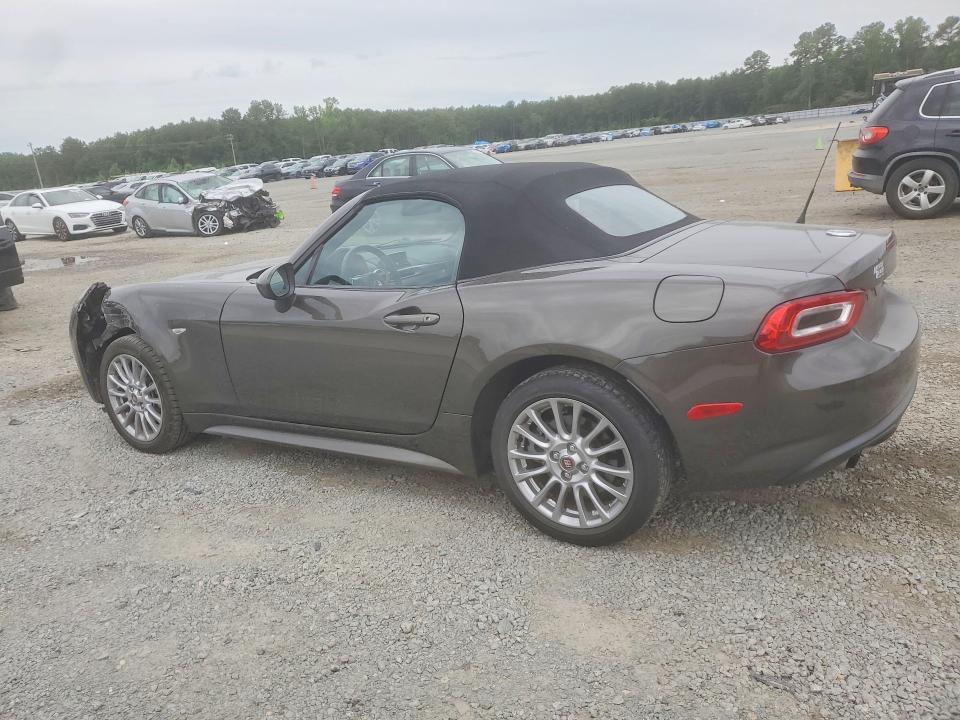 2017 Fiat 124 spider VIN JC1NFAEK4H0122938 COPART salvage auction — FRONT END, Salvage Title, sold $225 on 2026-07-27 (photo 2)