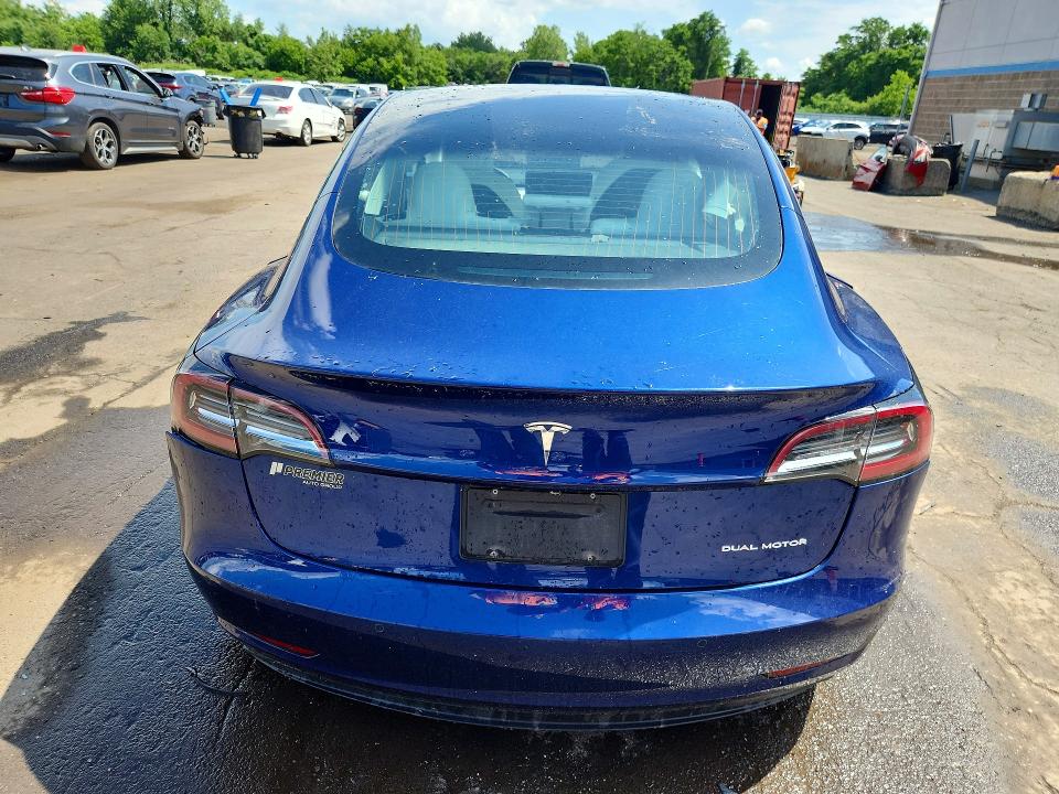 2019 Tesla Model 3 VIN 5YJ3E1EB4KF526764 COPART salvage auction — SIDE, Ct - Cert Of Title-Salvage, sold $950 on 2026-07-28 (photo 6)