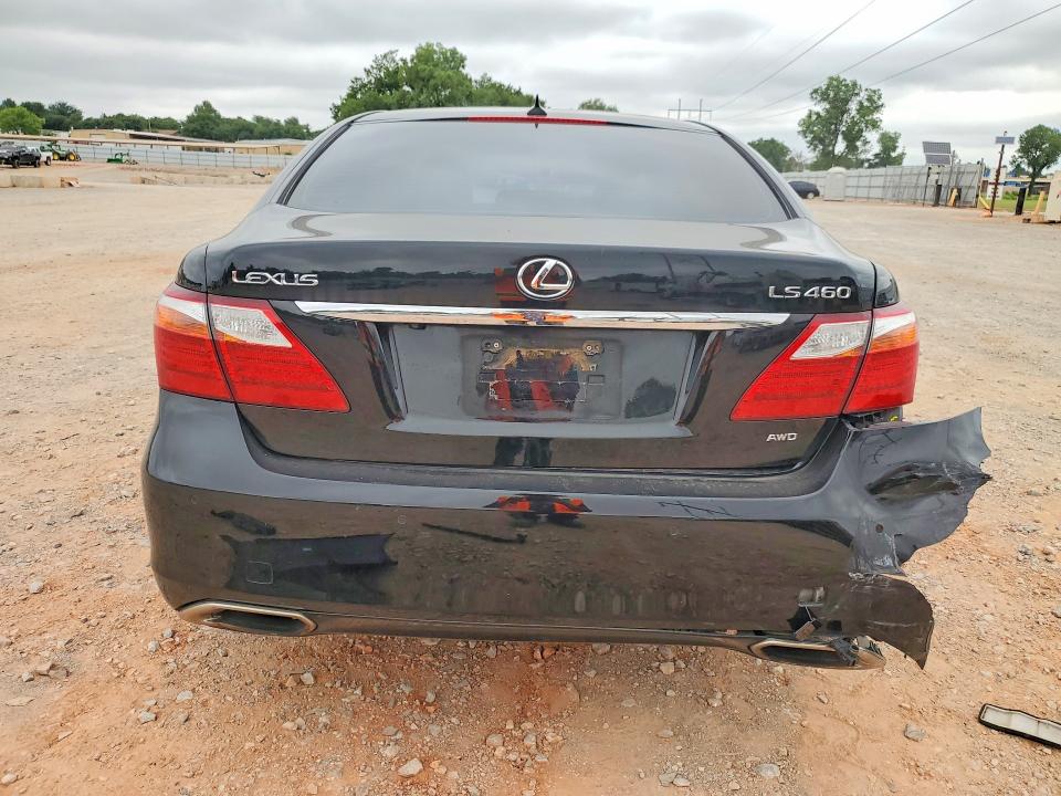 2010 Lexus Ls VIN JTHCL5EF5A5005910 COPART salvage auction — REAR END, Ok - Certificate Of Title, sold $1,150 on 2026-07-07 (photo 6)