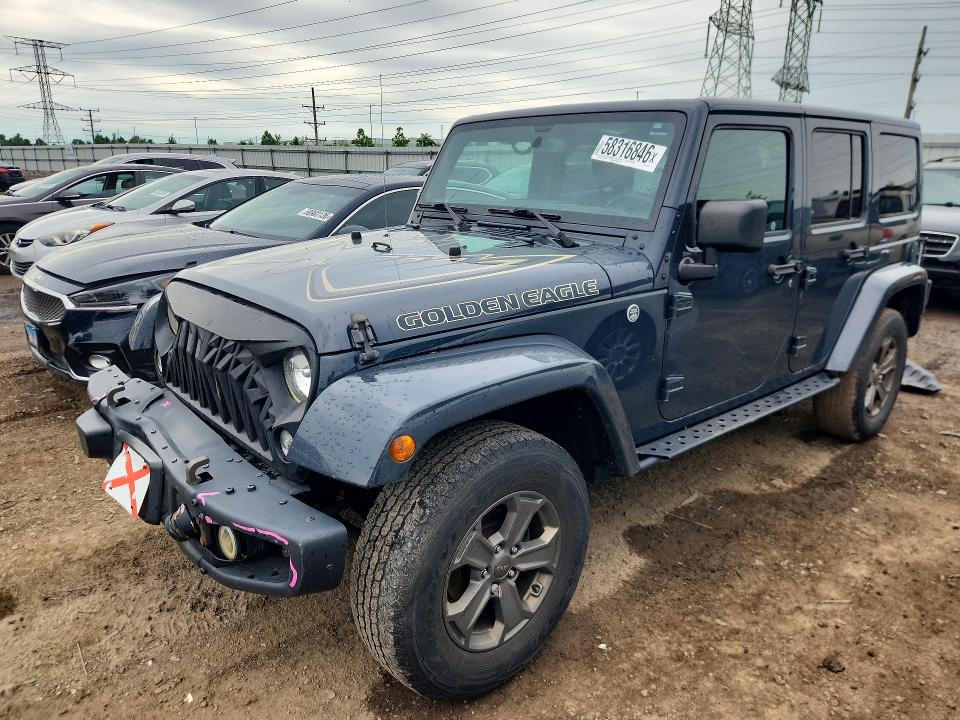 2018 Jeep Wrangler / VIN 1C4BJWDG8JL879716 — COPART salvage auction photo