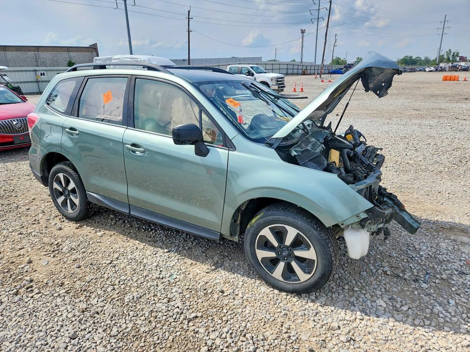 2017 Subaru Forester VIN JF2SJABC2HH516832 COPART salvage auction — FRONT END, Oh - Cert Of Title-Salvage, sold $300 on 2026-07-24 (photo 4)