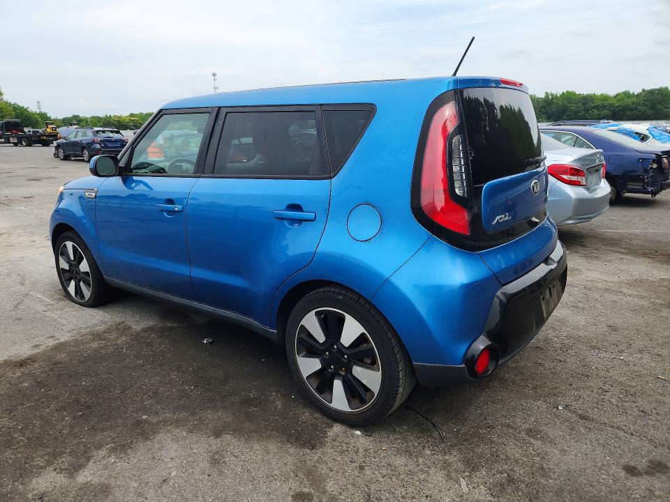 2016 Kia Soul VIN KNDJP3A52G7312219 COPART salvage auction — MECHANICAL, NJ - CERTIFICATE OF TITLE, sold $950 on 2026-07-09 (photo 2)