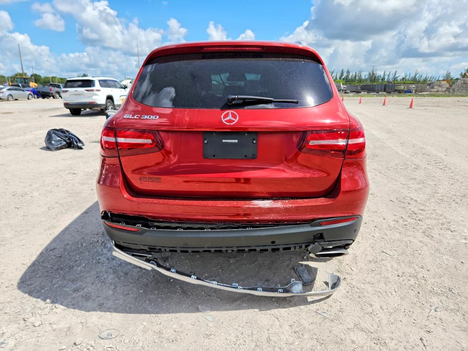 2018 Mercedes-benz Glc VIN WDC0G4JB6JV057630 COPART salvage auction — FRONT END, FL - CERT OF TITLE SLVG REBUILDABLE, sold $275 on 2026-07-23 (photo 6)