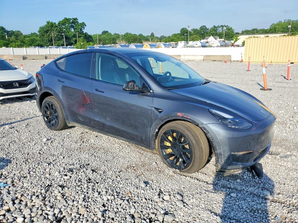 2023 Tesla Model y VIN 7SAYGDEE2PA192091 COPART salvage auction — FRONT END, Oh - Cert Of Title-Salvage, sold $9,800 on 2026-07-17 (photo 4)