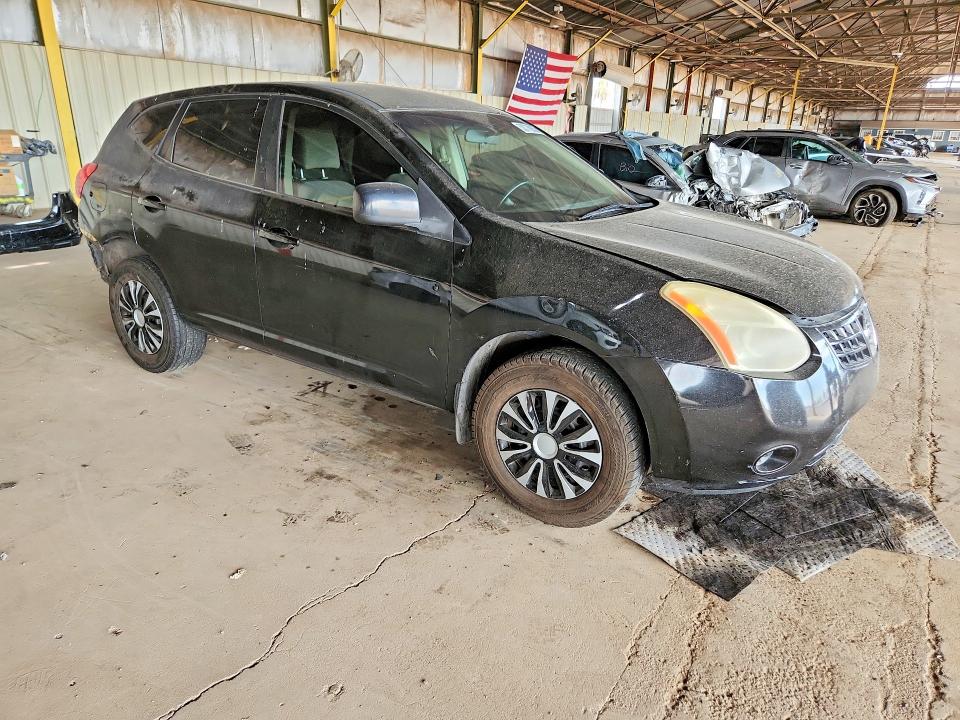 2008 Nissan Rogue sport VIN JN8AS58T88W008824 COPART salvage auction — REAR END, Az - Cert Of Title - Salvage, sold $250 on 2026-07-06 (photo 4)