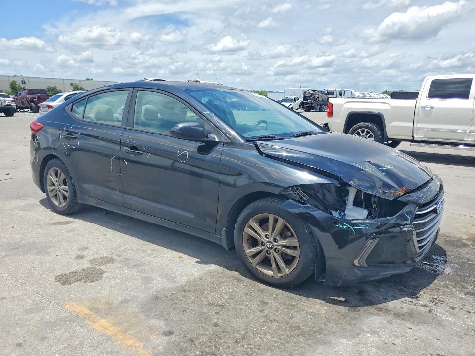 2017 Hyundai Elantra VIN KMHD84LFXHU104402 COPART salvage auction — FRONT END, Fl - Cert Of Title Slvg Rebuildable, sold $1,100 on 2026-07-09 (photo 4)