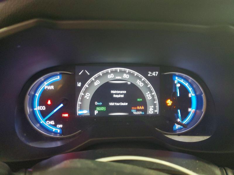 2023 Toyota Rav4 hybrid VIN 4T3RWRFV1PU091203 COPART salvage auction — FRONT END, VA - CERTIFICATE OF TITLE, sold $7,400 on 2026-07-16 (photo 9)