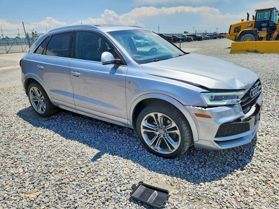 2018 Audi Q3 VIN WA1JCCFS8JR030148 COPART salvage auction — FRONT END, Co - Public - Salvage Title, sold $2,300 on 2026-07-28 (photo 4)