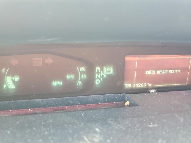 2011 Toyota Prius VIN JTDKN3DU6B1414843 COPART salvage auction — FRONT END, CA - SALVAGE CERTIFICATE, sold $550 on 2026-07-31 (photo 9)