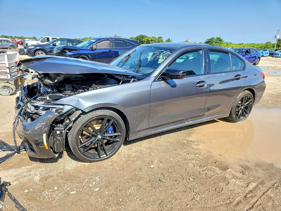 2022 BMW VIN 3MW5U9J07N8C62864 COPART salvage auction — FRONT END, Fl - Cert Of Title Slvg Rebuildable, sold $17,800 on 2026-09-10 (photo 1)