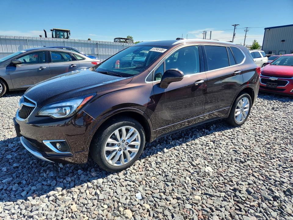 2020 Buick Envision VIN LRBFX3SX3LD209472 COPART salvage auction — REAR END, Wi - Cert Of Title-Claim Paid, sold $7,200 on 2026-07-06 (photo 1)