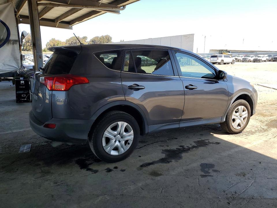 2015 Toyota Rav 4 VIN 2T3ZFREV3FW225306 COPART salvage auction — REAR END, Ca - Salvage Certificate, sold $3,500 on 2026-07-02 (photo 3)
