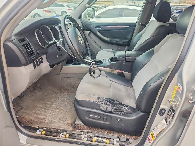 2008 Toyota 4runner VIN JTEZU14R98K019779 COPART salvage auction — WATER/FLOOD, LA - CERT OF TITLE-SALVAGE, sold $150 on 2026-07-29 (photo 7)