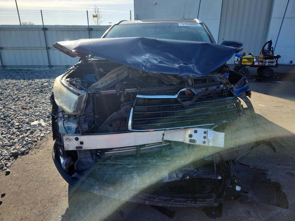 2014 Toyota VIN 5TDDKRFH8ES034916 COPART salvage auction — FRONT END, Fl - Cert Of Title Slvg Rebuildable, sold $4,650 on 2026-07-06 (photo 5)