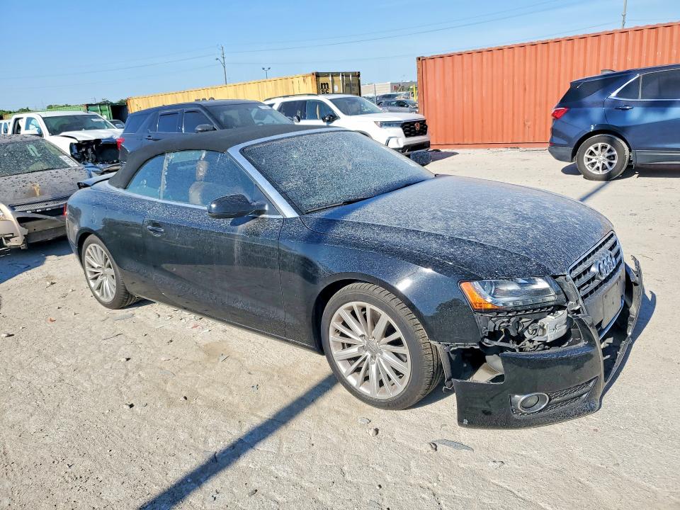2010 Audi A5 VIN WAULFAFH1AN018992 COPART salvage auction — REAR END, In - Cert Of Title-Salvage Title, sold $1,500 on 2026-07-10 (photo 4)