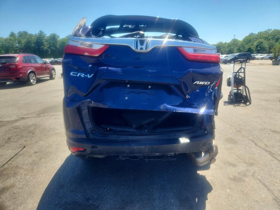 2018 Honda Cr-v VIN 7FARW2H88JE012416 COPART salvage auction — REAR END, Ri - Salvage Certificate Of Title, sold $4,450 on 2026-07-16 (photo 6)