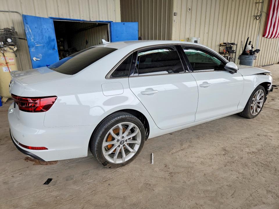 2019 Audi A4 VIN WAUHMAF48KA014584 COPART salvage auction — FRONT END, Ca - Salvage Certificate, sold $2,500 on 2026-07-15 (photo 3)