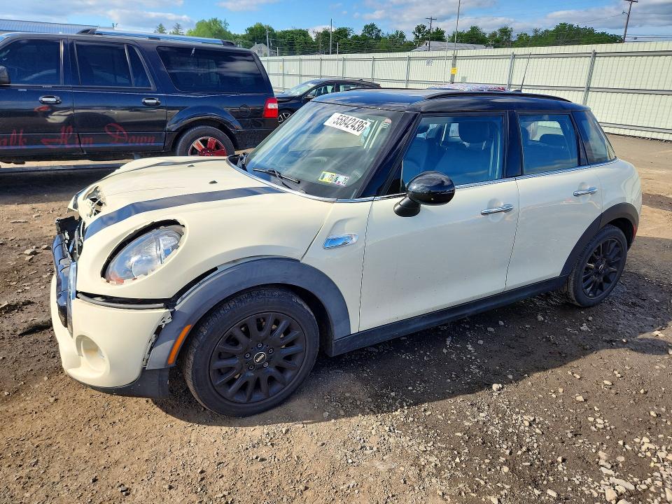 2017 Mini Cooper VIN WMWXU3C33H2F49248 COPART salvage auction — FRONT END, Pa - Certificate Of Salvage, sold $1,300 on 2026-07-02 (photo 1)