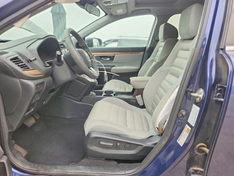 2019 Honda Cr-v VIN 5J6RW1H59KA022887 COPART salvage auction — FRONT END, Ca - Salvage Certificate, sold $10,000 on 2026-07-30 (photo 7)