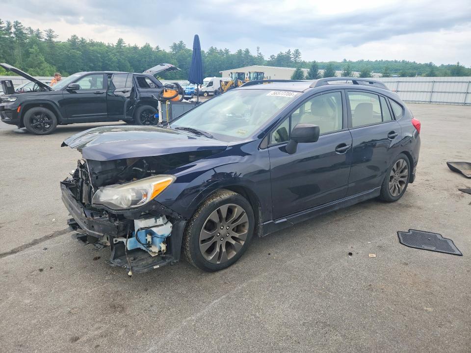 2014 Subaru Impreza VIN JF1GPAL64EH298471 COPART salvage auction — FRONT END, Me - Cert Of Title-Salvage Collisio, sold $350 on 2026-07-06 (photo 1)