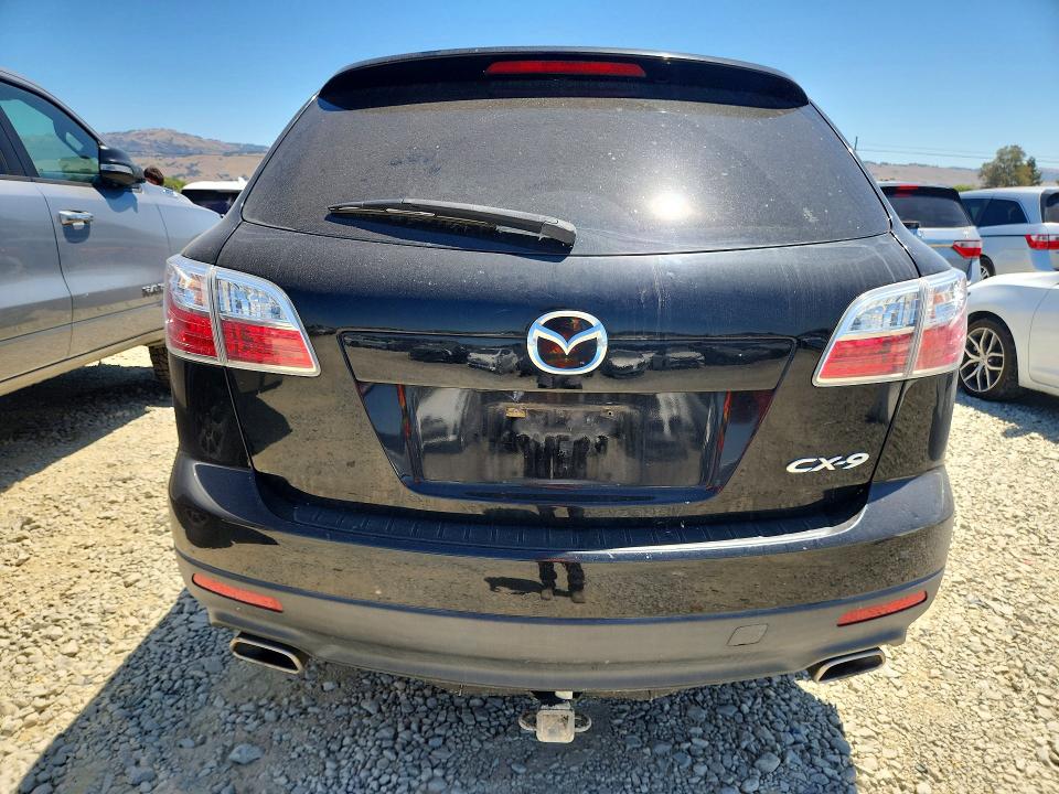 2011 Mazda Cx-9 VIN JM3TB2CV9B0331101 COPART salvage auction — FRONT END, Ca - Salvage Certificate, sold $750 on 2026-07-07 (photo 6)