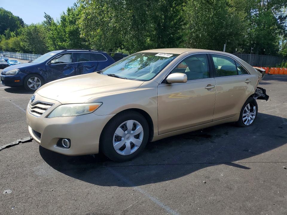 2010 Toyota Camry VIN 4T1BF3EK6AU091588 COPART salvage auction — REAR END, Or - Salvage Title Certificate, sold $1,100 on 2026-07-27 (photo 1)
