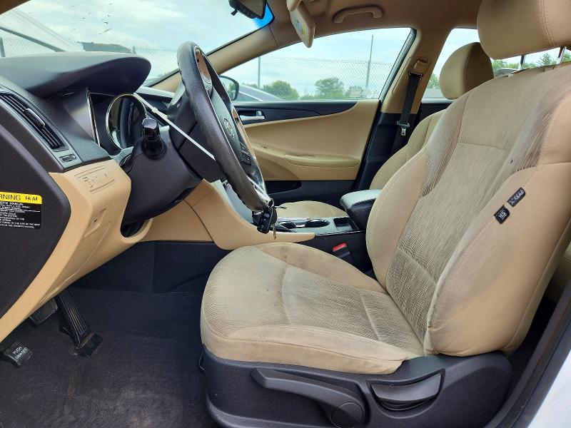 2013 Hyundai Sonata VIN 5NPEB4ACXDH512602 COPART salvage auction — FRONT END, Pa - Certificate Of Salvage, sold $1,250 on 2026-07-08 (photo 7)