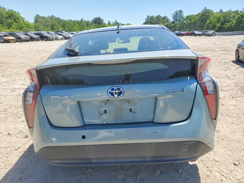 2017 Toyota Prius VIN JTDKARFU9H3048093 COPART salvage auction — UNDERCARRIAGE, Ma - Cert Of Title-Salvage, sold $4,200 on 2026-07-09 (photo 6)