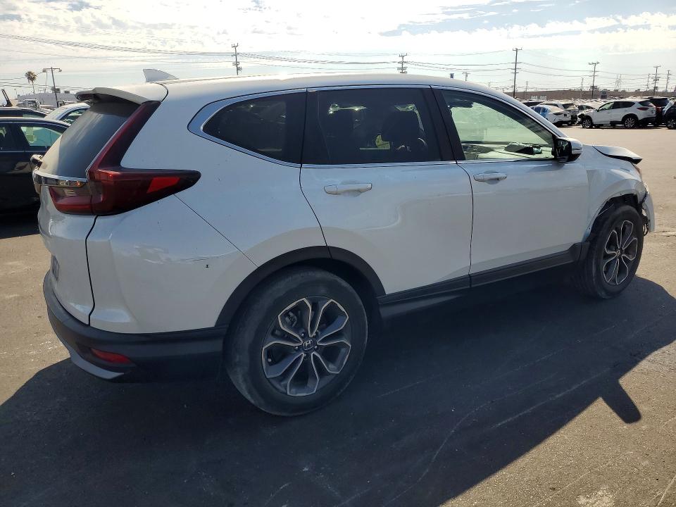 2020 Honda Cr-v VIN 2HKRW1H59LH422741 COPART salvage auction — FRONT END, Ca - Salvage Certificate, sold $8,000 on 2026-07-09 (photo 3)