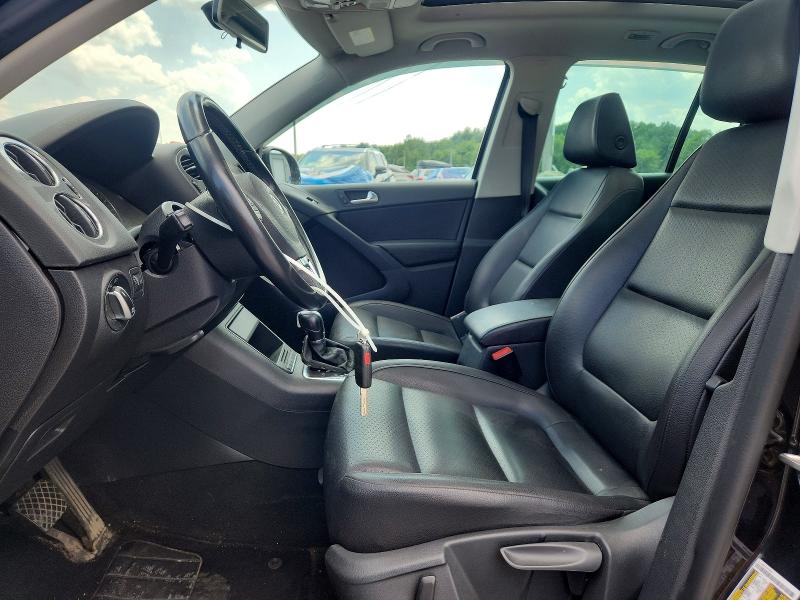 2012 Volkswagen Tiguan VIN WVGBV7AX1CW515617 COPART salvage auction — FRONT END, Ma - Cert Of Title-Reconstrctd Coll, sold $450 on 2026-07-08 (photo 7)