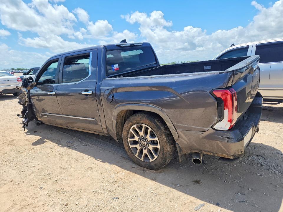 2024 Toyota Tundra VIN 5TFMA5AB6RX035965 COPART salvage auction — FRONT END, TX - SALVAGE VEHICLE TITLE (P), sold $18,500 on 2026-07-16 (photo 2)