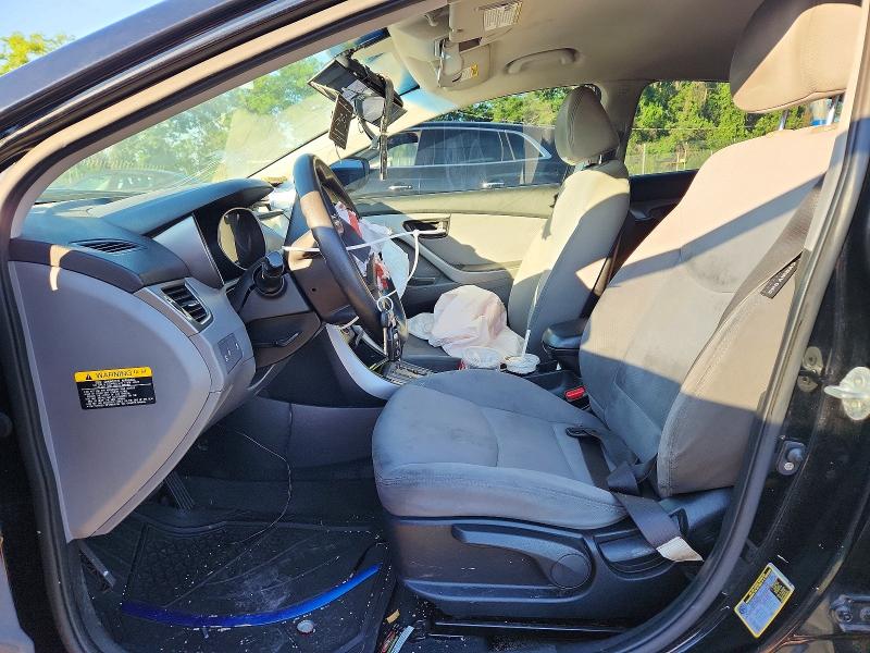 2013 Hyundai Elantra VIN KMHDH4AE1DU644032 COPART salvage auction — FRONT END, Salvage Title, sold $125 on 2026-07-21 (photo 7)