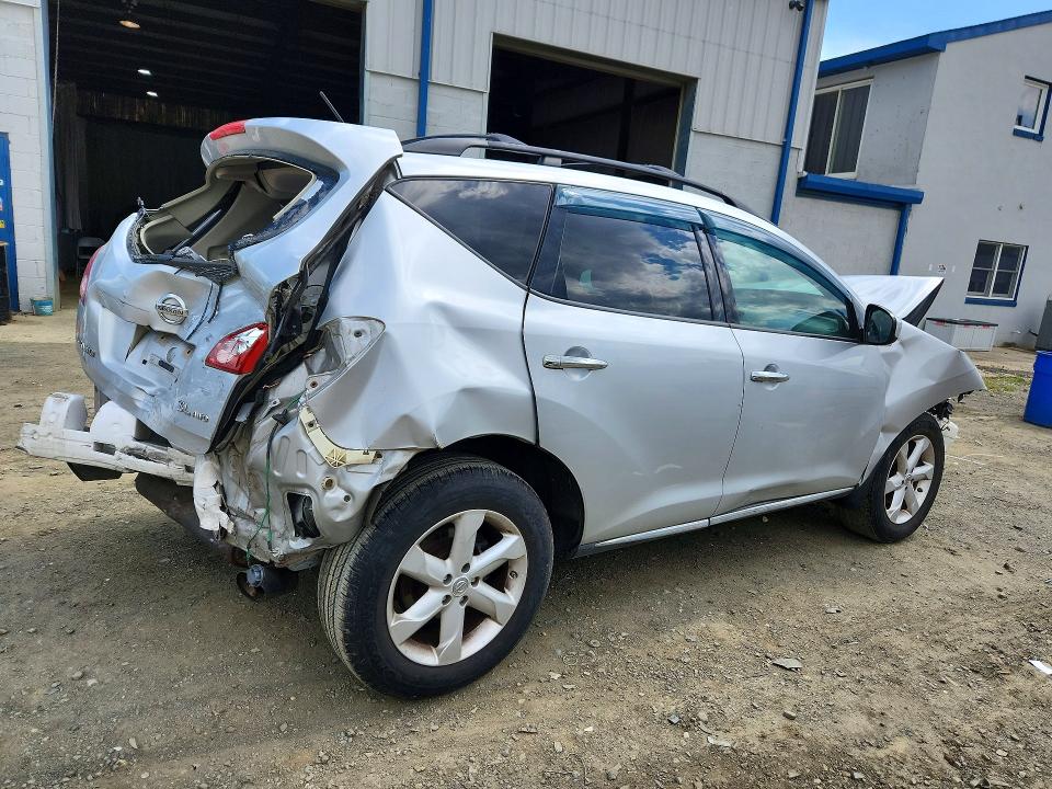 2010 Nissan Murano VIN JN8AZ1MW5AW114433 COPART salvage auction — FRONT END, NJ - CERT OF TITLE-SALVAGE, sold $225 on 2026-07-27 (photo 3)