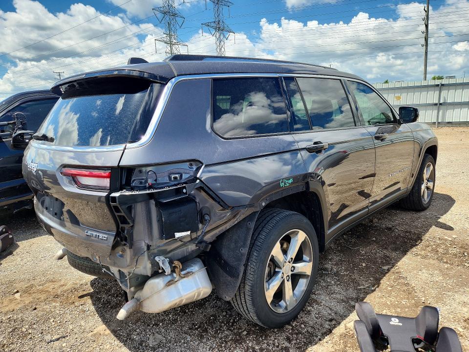 2021 Jeep Cherokee VIN 1C4RJKBG4M8191231 COPART salvage auction — REAR END, Il - Salvage Certificate, sold $13,600 on 2026-07-30 (photo 3)