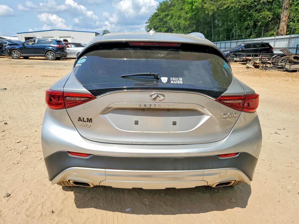 2017 Infiniti Qx30 VIN SJKCH5CR6HA039160 COPART salvage auction — FRONT END, Ga - Cert Of Title-Salvage, sold $1,950 on 2026-07-17 (photo 6)