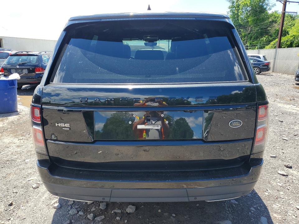 2020 Land rover RANGE ROVER VIN SALGS2SE9LA569790 COPART salvage auction — MINOR DENT/SCRATCHES, Oh - Certificate Of Title, sold $12,400 on 2026-07-23 (photo 6)