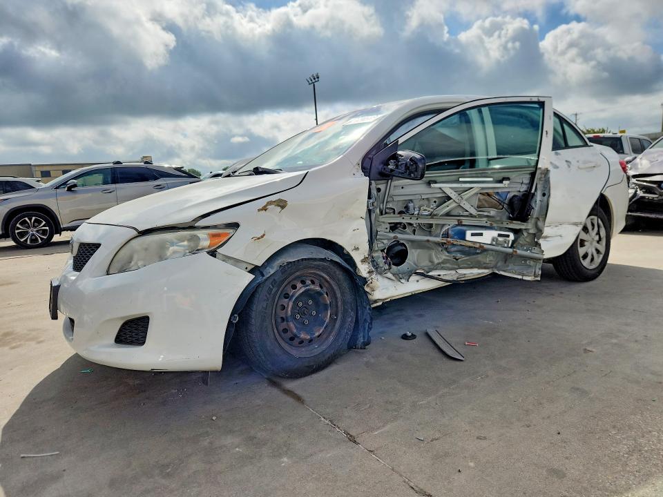 2010 Toyota Corolla VIN JTDBU4EE9AJ080340 COPART salvage auction — SIDE, TX - SALVAGE VEHICLE TITLE, sold $975 on 2026-07-30 (photo 1)
