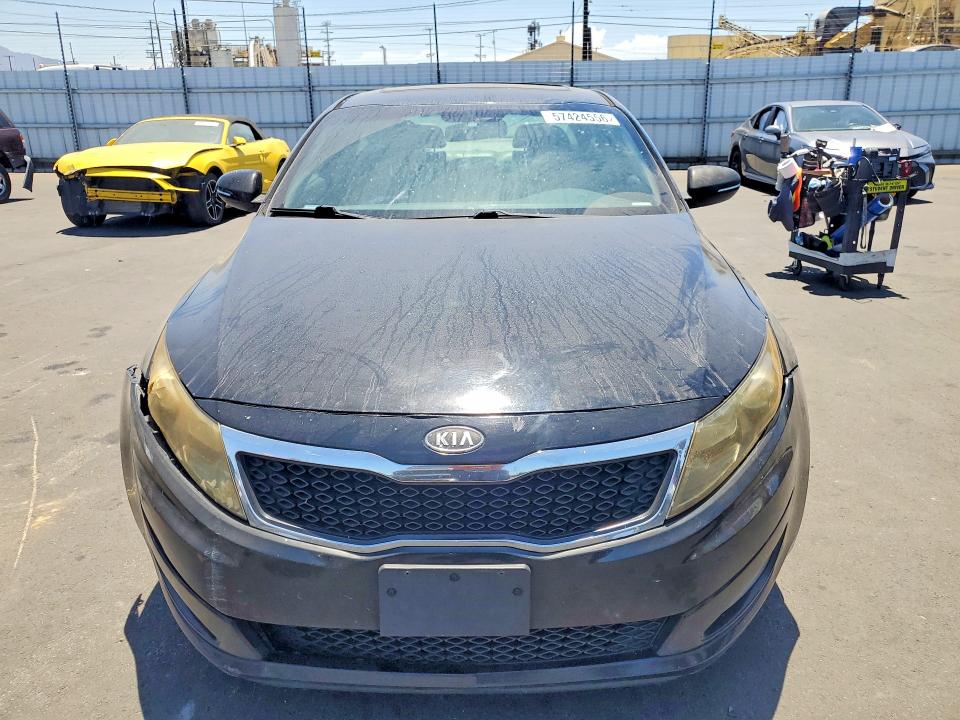 2012 Kia VIN 5XXGM4A79CG062845 COPART salvage auction — FRONT END, Ca - Salvage Certificate, sold $500 on 2026-07-20 (photo 5)